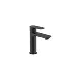 Casa si Gradina - Sanitare - Lavoar baie si accesorii - Baterii sanitare - Baterie lavoar Roca A5A326ENB0, 28 mm, 5 l/min, 0.5 bar, 35 mm, 161 mm, 151 mm, 365 mm, 1 orificii instalare, Negru - Infinity.ro