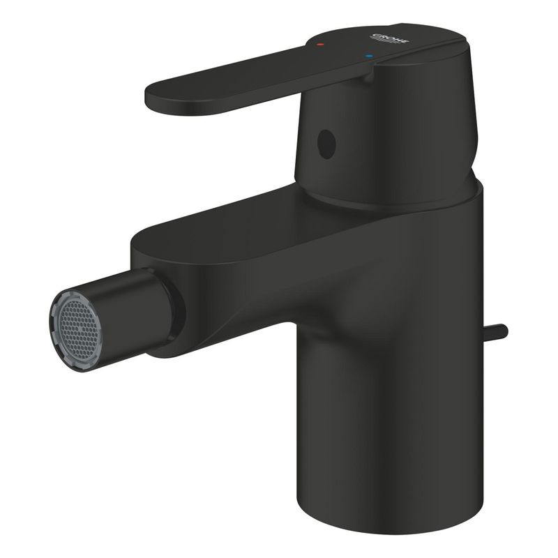 Casa si Gradina - Sanitare - Lavoar baie si accesorii - Baterii sanitare - Baterie bideu Grohe 328852430, 28 mm, 0.7 bar, 35 mm, 123 mm, 114 mm, 390 mm, 1 orificii instalare, Negru - Infinity.ro