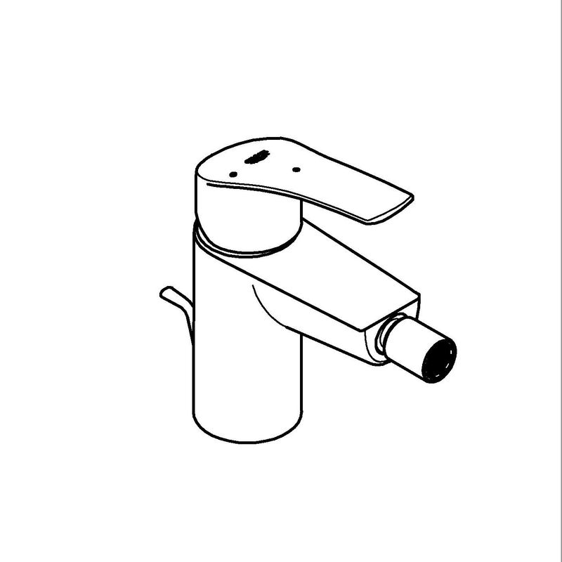 Casa si Gradina - Sanitare - Lavoar baie si accesorii - Baterii sanitare - Baterie bideu Grohe 32928003, 28 mm, 1 bar, 35 mm, 151 mm, 115 mm, 410 mm, 1 orificii instalare, Crom - Infinity.ro