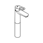 Casa si Gradina - Sanitare - Lavoar baie si accesorii - Baterii sanitare - Baterie lavoar Grohe 23764000, 28 mm, 5.7 l/min, 1 bar, 35 mm, 310 mm, 107 mm, 390 mm, 1 orificii instalare, Crom - Infinity.ro