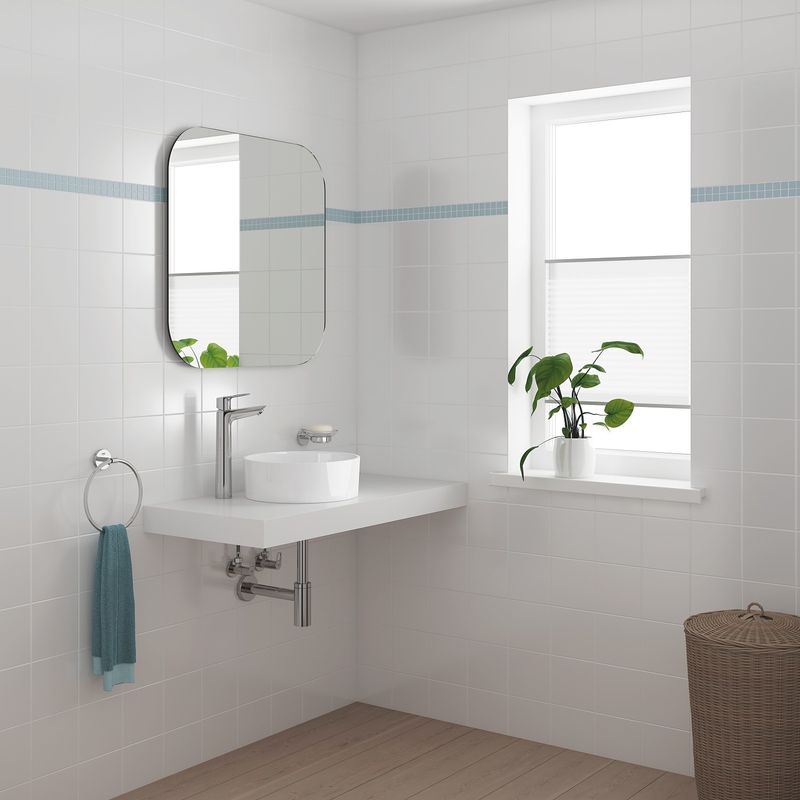 Casa si Gradina - Sanitare - Lavoar baie si accesorii - Baterii sanitare - Baterie lavoar Grohe 23764001, 1 bar, 35 mm, 304 mm, 108 mm, 390 mm, 1 orificii instalare, 3/8 dimensiune racord, Crom - Infinity.ro