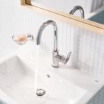 Casa si Gradina - Sanitare - Lavoar baie si accesorii - Baterii sanitare - Baterie lavoar Grohe 23763001, 1 bar, 35 mm, 311 mm, 140 mm, 386 mm, 1 orificii instalare, 3/8 dimensiune racord, Crom - Infinity.ro