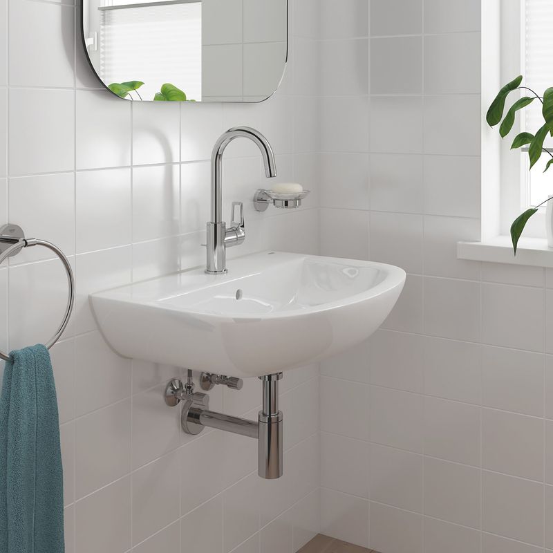 Casa si Gradina - Sanitare - Lavoar baie si accesorii - Baterii sanitare - Baterie lavoar Grohe 23763001, 1 bar, 35 mm, 311 mm, 140 mm, 386 mm, 1 orificii instalare, 3/8 dimensiune racord, Crom - Infinity.ro