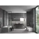 Casa si Gradina - Sanitare - Cazi si cabine de dus - Coloane si seturi de dus - Dus fix Grohe 26479DC0, SmartActive Cube 310, pe perete, 310 mm, 2 functii, necesita valva, mat, otel satinat - Infinity.ro