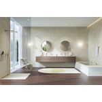 Casa si Gradina - Sanitare - Cazi si cabine de dus - Coloane si seturi de dus - Dus fix Grohe 26479GN0, SmartActive 310 Cube, pe perete, 310 mm, 2 functii, necesita valva, mat, auriu - Infinity.ro