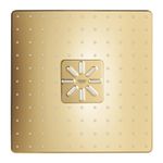 Casa si Gradina - Sanitare - Cazi si cabine de dus - Coloane si seturi de dus - Dus fix Grohe 26479GL0, SmartActive 310 Cube, pe perete, 310 mm, 2 functii, necesita valva, lucios, auriu - Infinity.ro