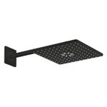 Casa si Gradina - Sanitare - Cazi si cabine de dus - Coloane si seturi de dus - Dus fix Grohe 26479KF0, Rainshower SmartActive 310 Cube, pe perete, 310 mm, 2 functii, necesita valva, mat, negru - Infinity.ro