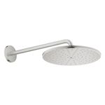 Casa si Gradina - Sanitare - Cazi si cabine de dus - Coloane si seturi de dus - Dus fix Grohe 26558DC0, Rainshower 310, pe perete, 310 mm, 1 functie, mat, otel satinat - Infinity.ro
