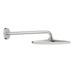 Casa si Gradina - Sanitare - Cazi si cabine de dus - Coloane si seturi de dus - Dus fix Grohe 26558DC0, Rainshower 310, pe perete, 310 mm, 1 functie, mat, otel satinat - Infinity.ro