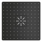 Casa si Gradina - Sanitare - Cazi si cabine de dus - Coloane si seturi de dus - Dus fix Grohe 26479KF0, Rainshower SmartActive 310 Cube, pe perete, 310 mm, 2 functii, necesita valva, mat, negru - Infinity.ro