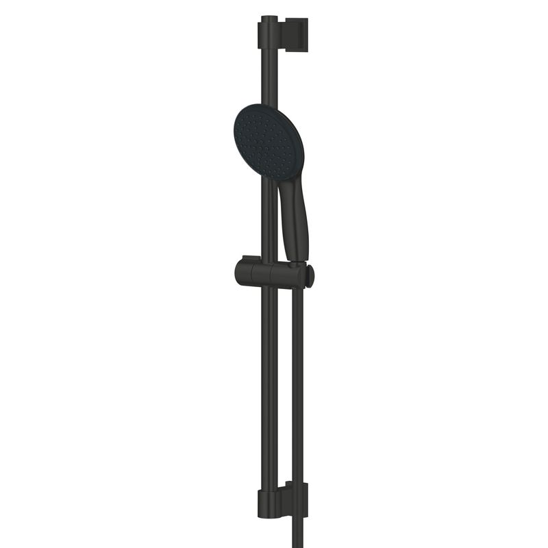 Casa si Gradina - Sanitare - Cazi si cabine de dus - Coloane si seturi de dus - Coloana dus Grohe 1062052431, 1.75 m, 110 mm, 7.4 l/min, 600 mm, 2 functii para dus, 1/2 conexiune furtun, Negru - Infinity.ro