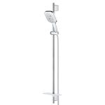 Casa si Gradina - Sanitare - Cazi si cabine de dus - Coloane si seturi de dus - Coloana dus Grohe 26586000, 1.75 m, 130 mm, 900 mm, 3 functii para dus, 1/2 conexiune furtun, conexiune universala, Crom - Infinity.ro
