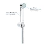 Casa si Gradina - Sanitare - Cazi si cabine de dus - Coloane si seturi de dus - Set dus igienic Grohe 26354000, 1 bar, 36 mm, 1.25 m, 1 functii para dus, 1 orificii instalare, Crom - Infinity.ro