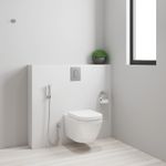 Casa si Gradina - Sanitare - Cazi si cabine de dus - Coloane si seturi de dus - Set dus igienic Grohe 26354000, 1 bar, 36 mm, 1.25 m, 1 functii para dus, 1 orificii instalare, Crom - Infinity.ro