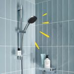 Casa si Gradina - Sanitare - Cazi si cabine de dus - Coloane si seturi de dus - Coloana dus Grohe 26928001, 1.75 m, 110 mm, 620 mm, 2 functii para dus, 1/2 conexiune furtun, conexiune universala, Crom - Infinity.ro