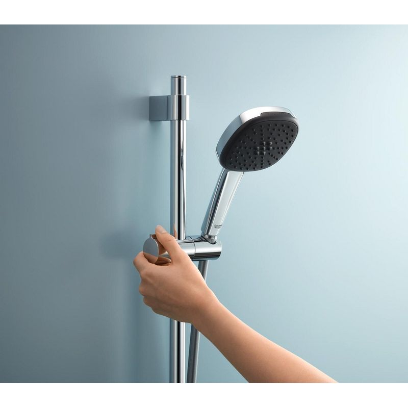 Casa si Gradina - Sanitare - Cazi si cabine de dus - Coloane si seturi de dus - Coloana dus Grohe 26928001, 1.75 m, 110 mm, 620 mm, 2 functii para dus, 1/2 conexiune furtun, conexiune universala, Crom - Infinity.ro