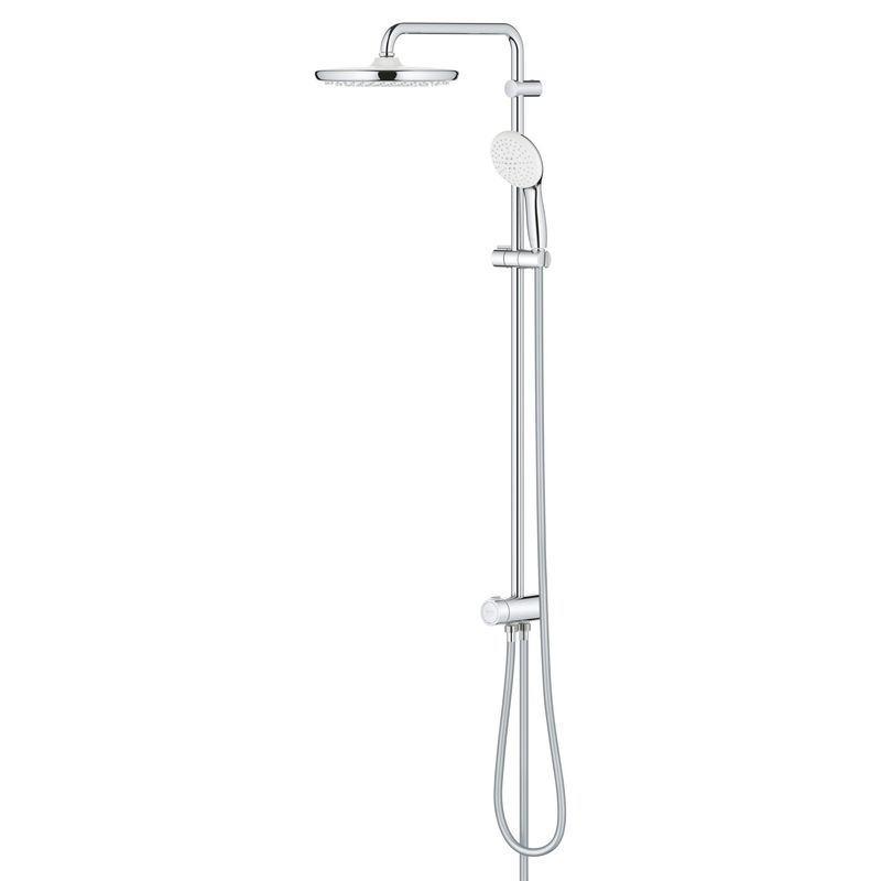 Casa si Gradina - Sanitare - Cazi si cabine de dus - Coloane si seturi de dus - Coloana dus Grohe 26979001, 1.5 m, 110 mm, 1136 mm, 250 mm, 2 functii para dus, 1/2 conexiune furtun, Crom - Infinity.ro