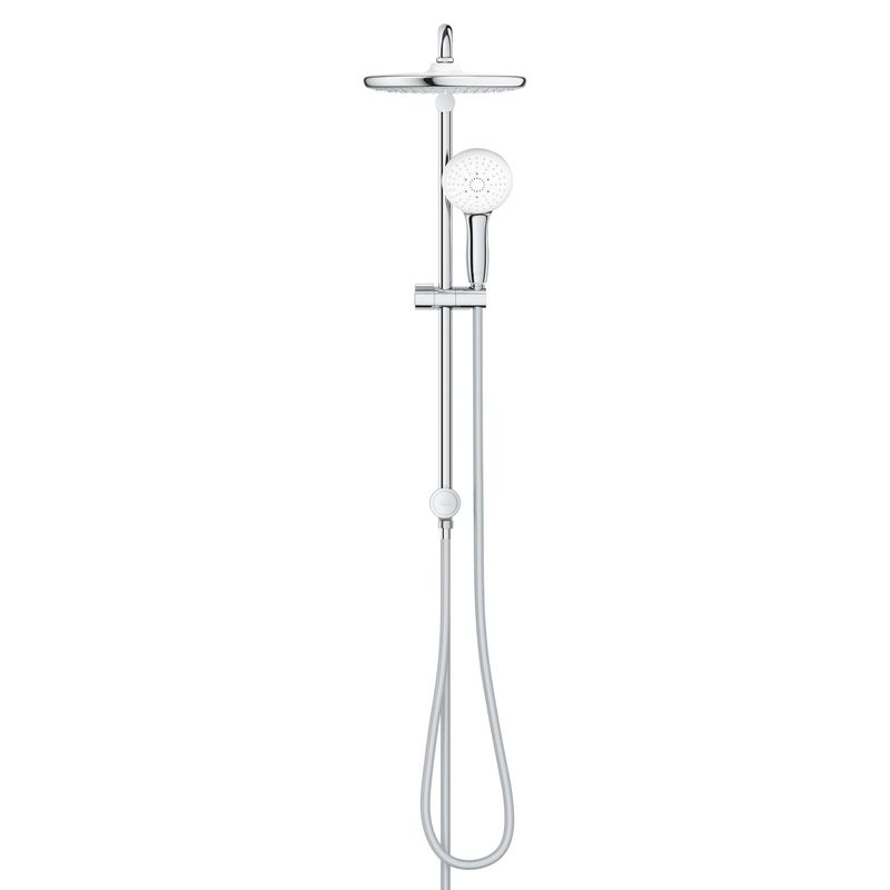 Casa si Gradina - Sanitare - Cazi si cabine de dus - Coloane si seturi de dus - Coloana dus Grohe 26980001, 1.5 m, 110 mm, 736 mm, 250 mm, 3 functii para dus, 1/2 conexiune furtun, Crom - Infinity.ro