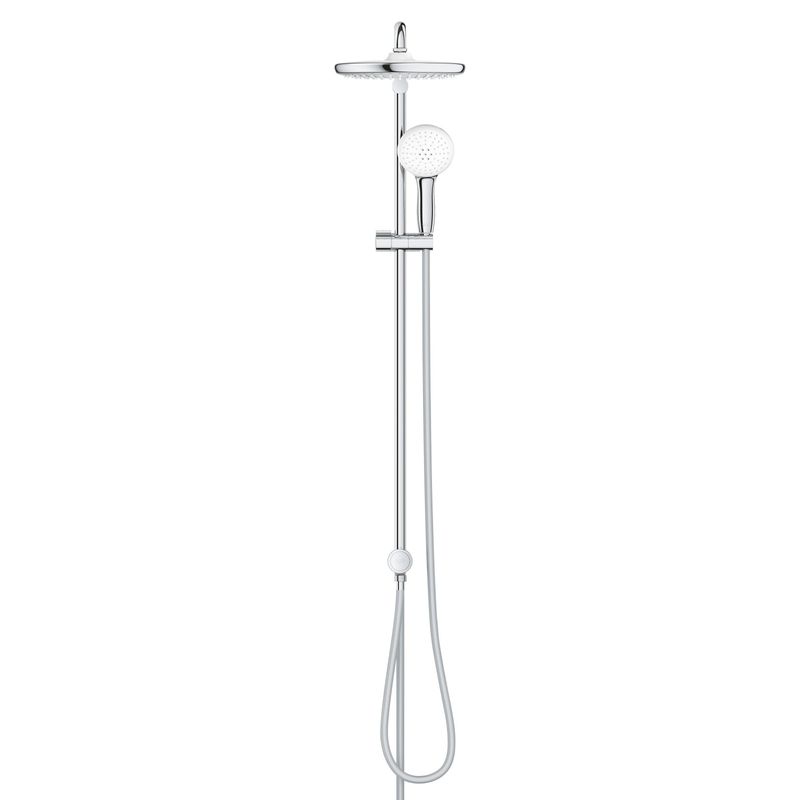 Casa si Gradina - Sanitare - Cazi si cabine de dus - Coloane si seturi de dus - Coloana dus Grohe 26979001, 1.5 m, 110 mm, 1136 mm, 250 mm, 2 functii para dus, 1/2 conexiune furtun, Crom - Infinity.ro