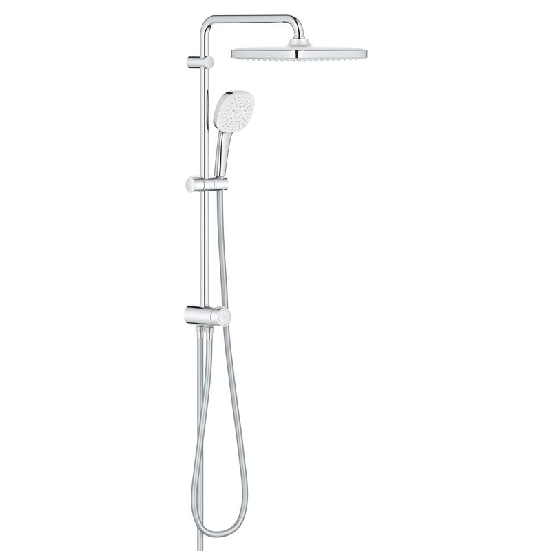Casa si Gradina - Sanitare - Cazi si cabine de dus - Coloane si seturi de dus - Coloana dus Grohe 26977001, 1.5 m, 110 mm, 736 mm, 250 mm, 3 functii para dus, 1/2 conexiune furtun, Crom - Infinity.ro