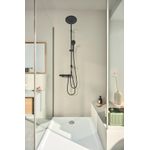 Casa si Gradina - Sanitare - Cazi si cabine de dus - Coloane si seturi de dus - Coloana dus Grohe 269792431, 1.5 m, 110 mm, 1136 mm, 250 mm, 3 functii para dus, 1/2 conexiune furtun, Negru - Infinity.ro