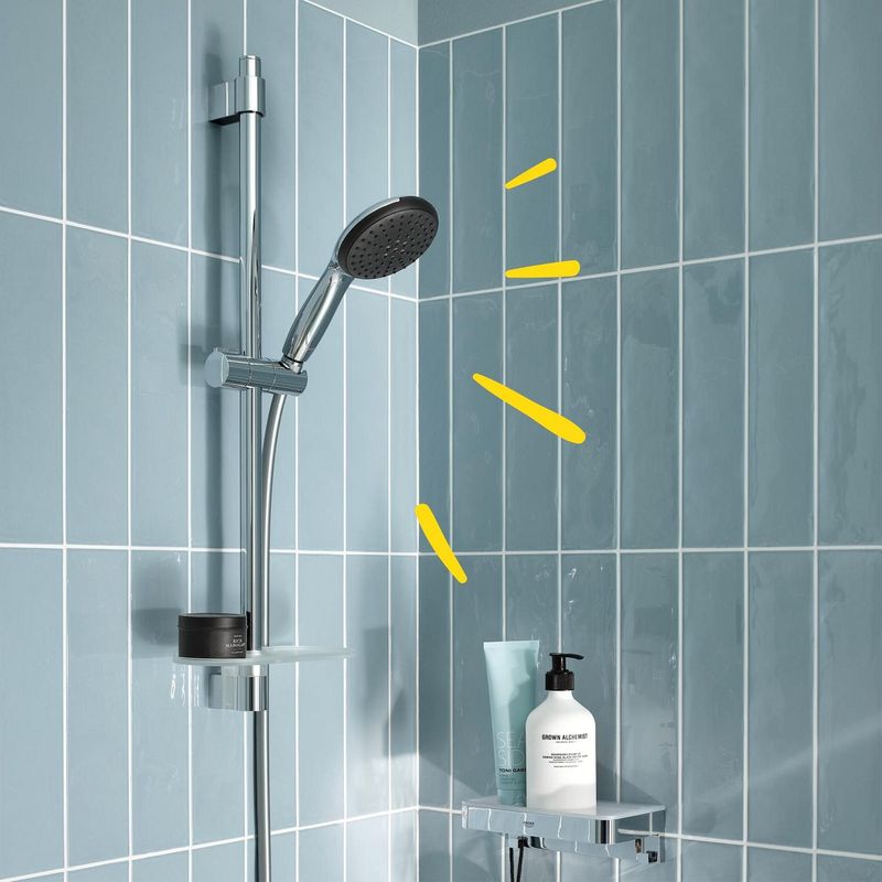 Casa si Gradina - Sanitare - Cazi si cabine de dus - Coloane si seturi de dus - Coloana dus Grohe 26952001, 1.75 m, 110 mm, 620 mm, 2 functii para dus, 1/2 conexiune furtun, conexiune universala, Crom - Infinity.ro