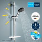 Casa si Gradina - Sanitare - Cazi si cabine de dus - Coloane si seturi de dus - Coloana dus Grohe 26952001, 1.75 m, 110 mm, 620 mm, 2 functii para dus, 1/2 conexiune furtun, conexiune universala, Crom - Infinity.ro