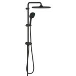 Casa si Gradina - Sanitare - Cazi si cabine de dus - Coloane si seturi de dus - Coloana dus Grohe 269772431, 1.5 m, 110 mm, 736 mm, 250 mm, 3 functii para dus, 1/2 conexiune furtun, Negru - Infinity.ro