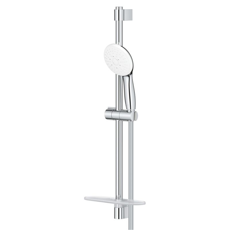 Casa si Gradina - Sanitare - Cazi si cabine de dus - Coloane si seturi de dus - Coloana dus Grohe 27600003, 1.75 m, 110 mm, 600 mm, 3 functii para dus, 1/2 conexiune furtun, conexiune universala, Crom - Infinity.ro