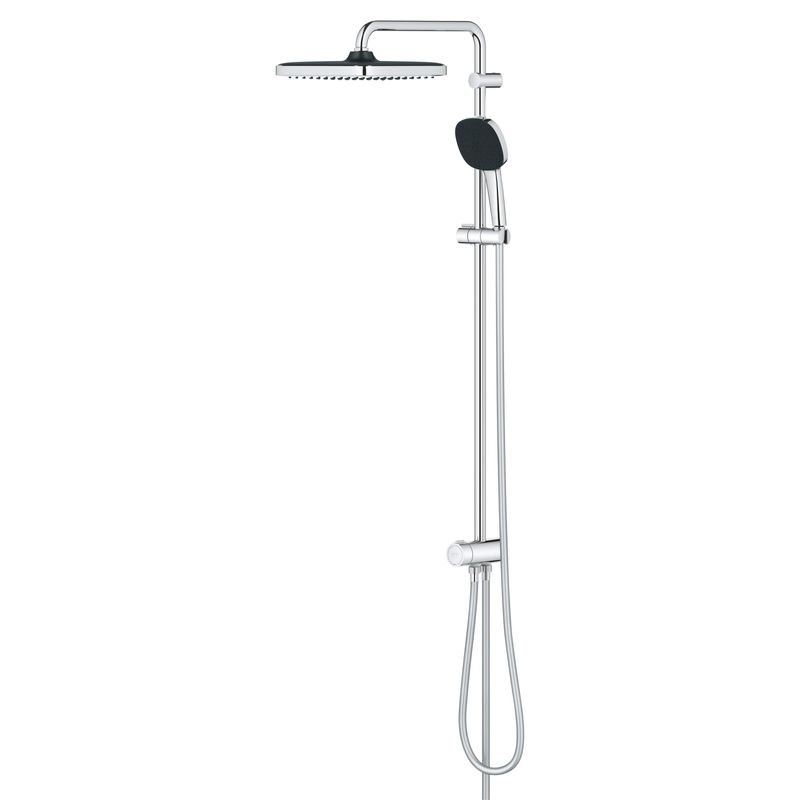 Casa si Gradina - Sanitare - Cazi si cabine de dus - Coloane si seturi de dus - Coloana dus Grohe 26986001, 1.5 m, 110 mm, 1136 mm, 250 mm, 2 functii para dus, 1/2 conexiune furtun, Crom - Infinity.ro
