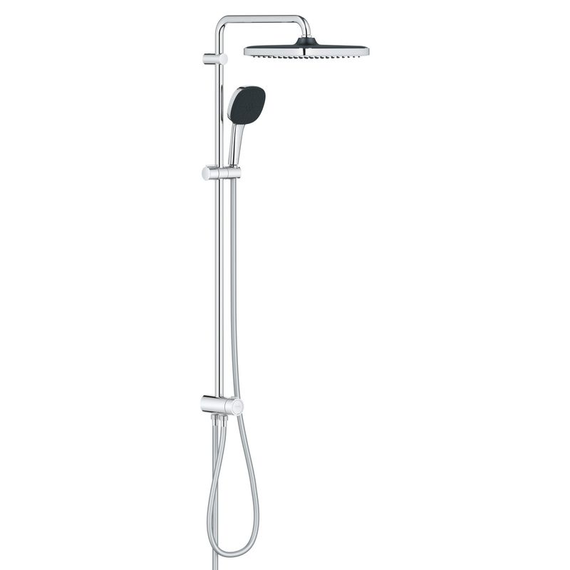 Casa si Gradina - Sanitare - Cazi si cabine de dus - Coloane si seturi de dus - Coloana dus Grohe 26986001, 1.5 m, 110 mm, 1136 mm, 250 mm, 2 functii para dus, 1/2 conexiune furtun, Crom - Infinity.ro