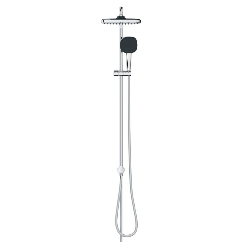 Casa si Gradina - Sanitare - Cazi si cabine de dus - Coloane si seturi de dus - Coloana dus Grohe 26986001, 1.5 m, 110 mm, 1136 mm, 250 mm, 2 functii para dus, 1/2 conexiune furtun, Crom - Infinity.ro