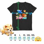 Fashion, accesorii si bijuterii - Barbati - Imbracaminte - Tricouri si bluze barbati - Tricou Barbati Roblox Adopt Me Arici Balena, negru, marime 2XL - Infinity.ro
