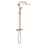 Casa si Gradina - Sanitare - Cazi si cabine de dus - Coloane si seturi de dus - Sistem de dus Grohe 26075DL0, 310 mm, 1 bar, 110 mm, 1.75 m, 1132 mm, 470 mm, 1 functii palarie dus, Cupru - Infinity.ro