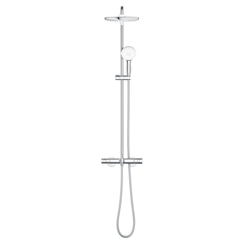 Casa si Gradina - Sanitare - Cazi si cabine de dus - Coloane si seturi de dus - Sistem de dus Grohe 26978001, 250 mm, 1 bar, 110 mm, 1.75 m, 1132 mm, 412 mm, 1 functii palarie dus, Crom - Infinity.ro