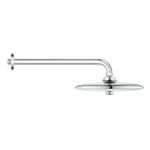 Casa si Gradina - Sanitare - Cazi si cabine de dus - Coloane si seturi de dus - Dus fix Grohe 26458000, 260 mm, 1 bar, 380 mm, 3 pulverizari, 1/2 conexiune instalare, pivotant, Crom - Infinity.ro