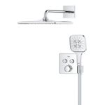 Casa si Gradina - Sanitare - Cazi si cabine de dus - Coloane si seturi de dus - Sistem de dus Grohe 34865000, 310 mm, 1 bar, 130 mm, 1.5 m, 135 mm, 422 mm, 1 functii palarie dus, Crom - Infinity.ro