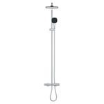 Casa si Gradina - Sanitare - Cazi si cabine de dus - Coloane si seturi de dus - Sistem de dus Grohe 26984001, 250 mm, 1 bar, 110 mm, 1.75 m, 1588 mm, 412 mm, 1 functii palarie dus, Crom - Infinity.ro