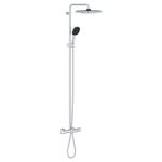 Casa si Gradina - Sanitare - Cazi si cabine de dus - Coloane si seturi de dus - Sistem de dus Grohe 26984001, 250 mm, 1 bar, 110 mm, 1.75 m, 1588 mm, 412 mm, 1 functii palarie dus, Crom - Infinity.ro