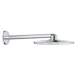 Casa si Gradina - Sanitare - Cazi si cabine de dus - Coloane si seturi de dus - Dus fix Grohe 26475000, 310 mm, 1 bar, 430 mm, 2 pulverizari, 26483000, 26484000 cod valva incastrata, Crom - Infinity.ro