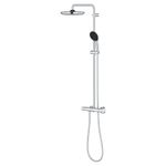 Casa si Gradina - Sanitare - Cazi si cabine de dus - Coloane si seturi de dus - Sistem de dus Grohe 26677001, 250 mm, 1 bar, 110 mm, 1.75 m, 1132 mm, 412 mm, 1 functii palarie dus, Crom - Infinity.ro