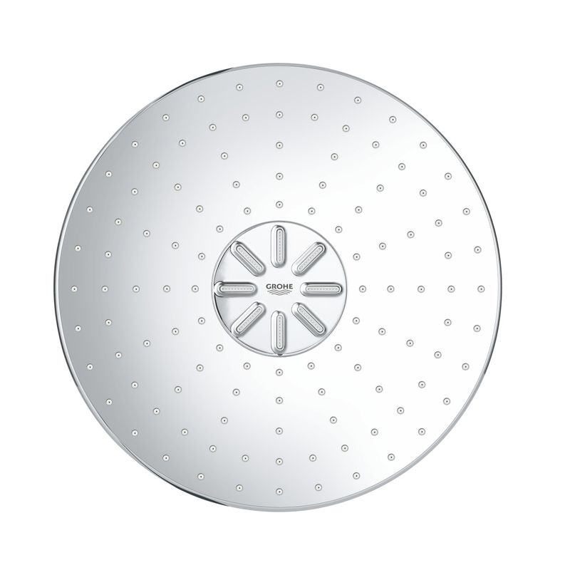 Casa si Gradina - Sanitare - Cazi si cabine de dus - Coloane si seturi de dus - Dus fix Grohe 26475000, 310 mm, 1 bar, 430 mm, 2 pulverizari, 26483000, 26484000 cod valva incastrata, Crom - Infinity.ro