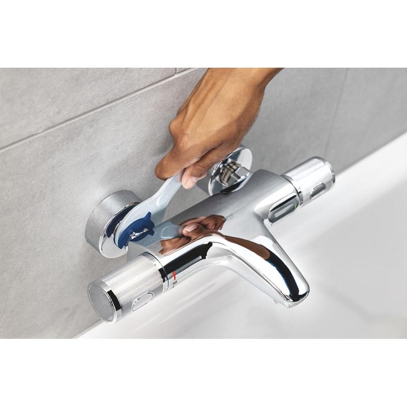 Casa si Gradina - Sanitare - Cazi si cabine de dus - Coloane si seturi de dus - Sistem de dus Grohe 26677001, 250 mm, 1 bar, 110 mm, 1.75 m, 1132 mm, 412 mm, 1 functii palarie dus, Crom - Infinity.ro