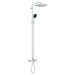 Casa si Gradina - Sanitare - Cazi si cabine de dus - Coloane si seturi de dus - Sistem de dus Grohe 26984001, 250 mm, 1 bar, 110 mm, 1.75 m, 1588 mm, 412 mm, 1 functii palarie dus, Crom - Infinity.ro