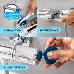 Casa si Gradina - Sanitare - Cazi si cabine de dus - Coloane si seturi de dus - Sistem de dus Grohe 26984001, 250 mm, 1 bar, 110 mm, 1.75 m, 1588 mm, 412 mm, 1 functii palarie dus, Crom - Infinity.ro