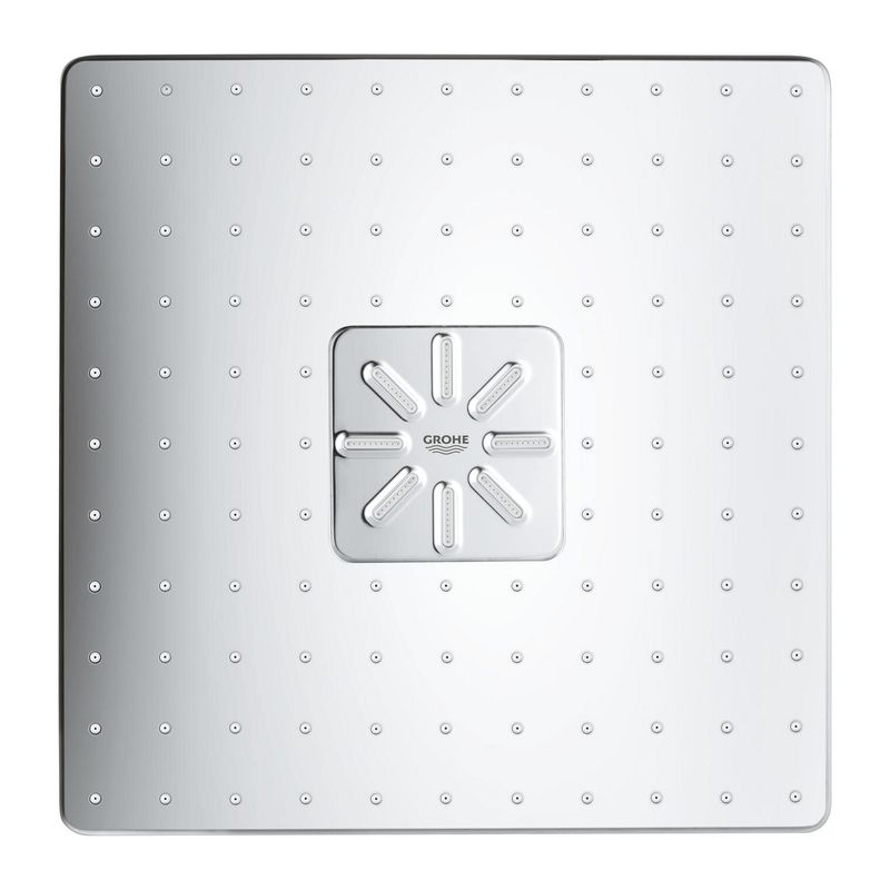 Casa si Gradina - Sanitare - Cazi si cabine de dus - Coloane si seturi de dus - Dus fix Grohe 26479000, 310 mm, 1 bar, 430 mm, 2 pulverizari, 26484000 cod valva incastrata, pivotant, Crom - Infinity.ro
