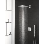 Casa si Gradina - Sanitare - Cazi si cabine de dus - Coloane si seturi de dus - Dus fix Grohe 26479000, 310 mm, 1 bar, 430 mm, 2 pulverizari, 26484000 cod valva incastrata, pivotant, Crom - Infinity.ro