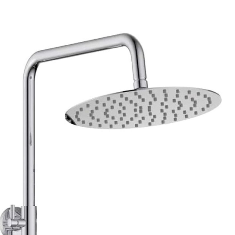 Casa si Gradina - Sanitare - Cazi si cabine de dus - Coloane si seturi de dus - Sistem de dus Roca A5A9A6EC00, 250 mm, 1 bar, 100 mm, 1.5 m, 970 mm, 340 mm, 1 functii palarie dus, Crom - Infinity.ro