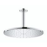 Casa si Gradina - Sanitare - Cazi si cabine de dus - Coloane si seturi de dus - Dus fix Grohe 26559000, 310 mm, 1 bar, 142 mm, 1 pulverizari, 1/2 conexiune instalare, sistem anticalcar, Crom - Infinity.ro