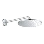 Casa si Gradina - Sanitare - Cazi si cabine de dus - Coloane si seturi de dus - Dus fix Grohe 26557000, 310 mm, 1 bar, 422 mm, 1 pulverizari, 1/2 conexiune instalare, pivotant, Crom - Infinity.ro